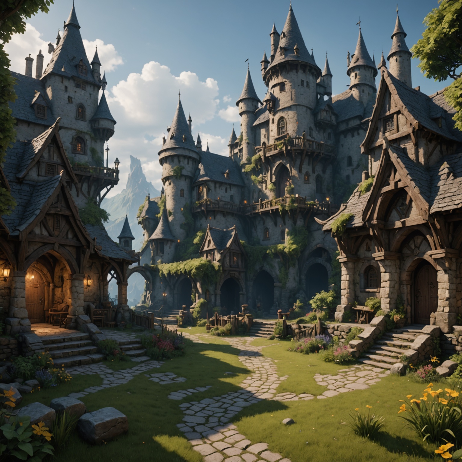 Advanced Rendering Techniques in Eternal Legends