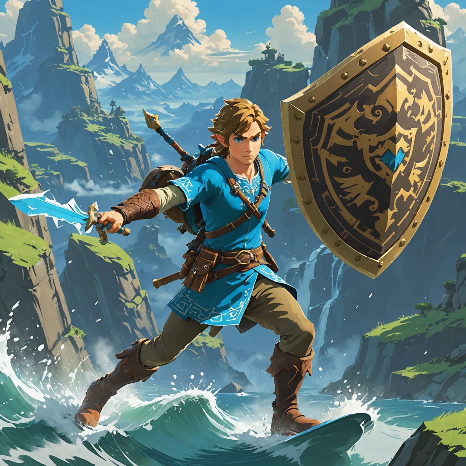 Advanced Shield Surfing Technique