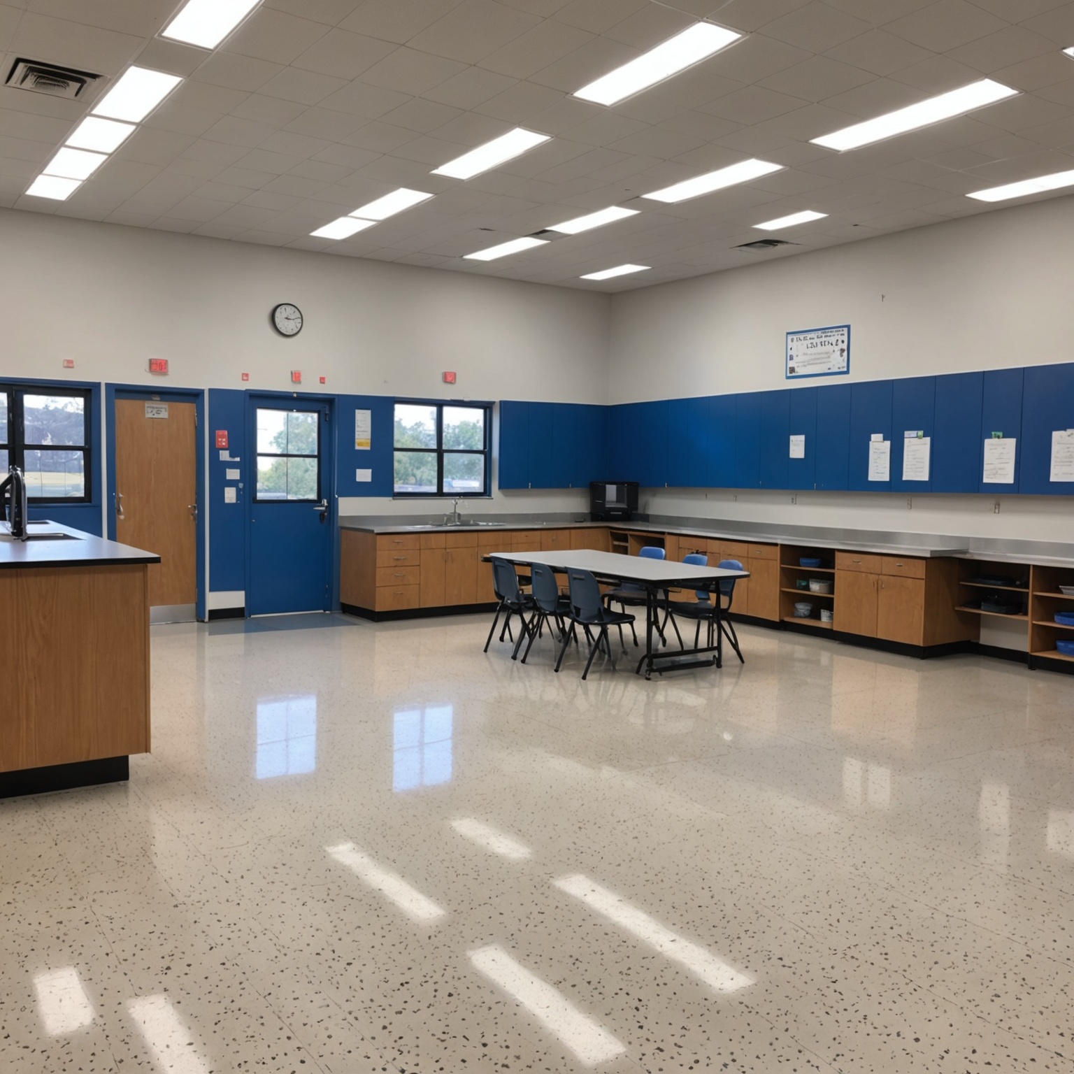 Application of Antimicrobial Coating in a School Application of Antimicrobial Coating in a School