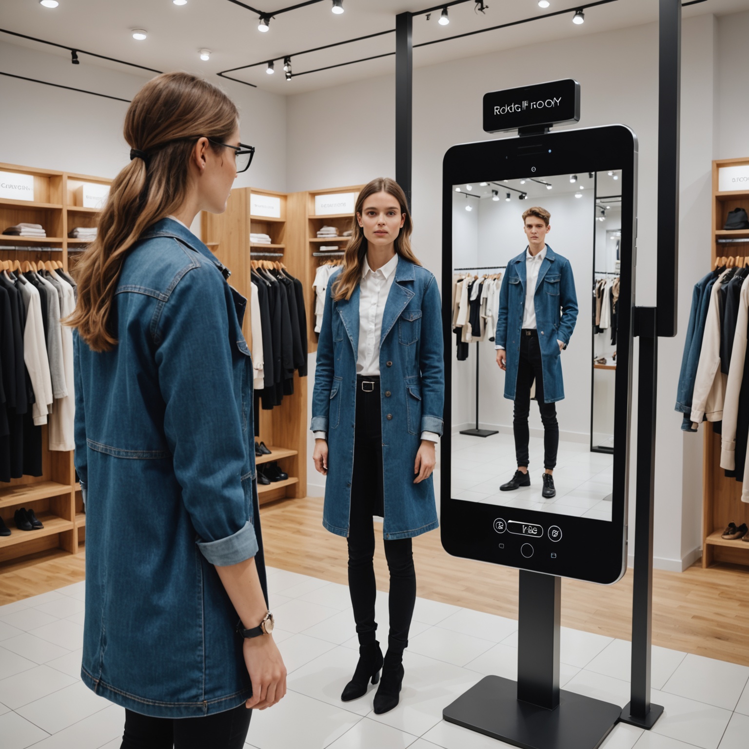 Augmented reality retail interface