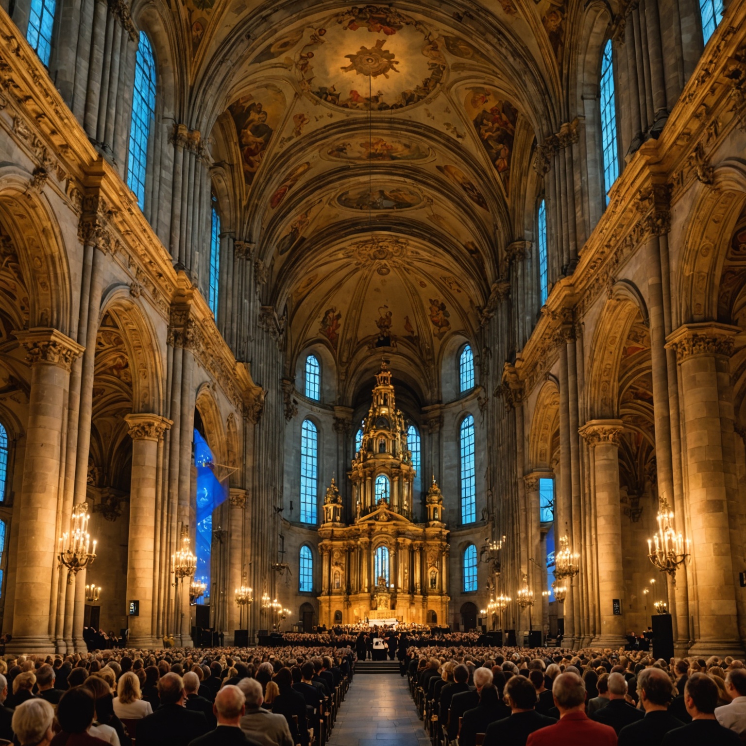 Classical concert at Dresden Frauenkirche Classical concert at Dresden Frauenkirche