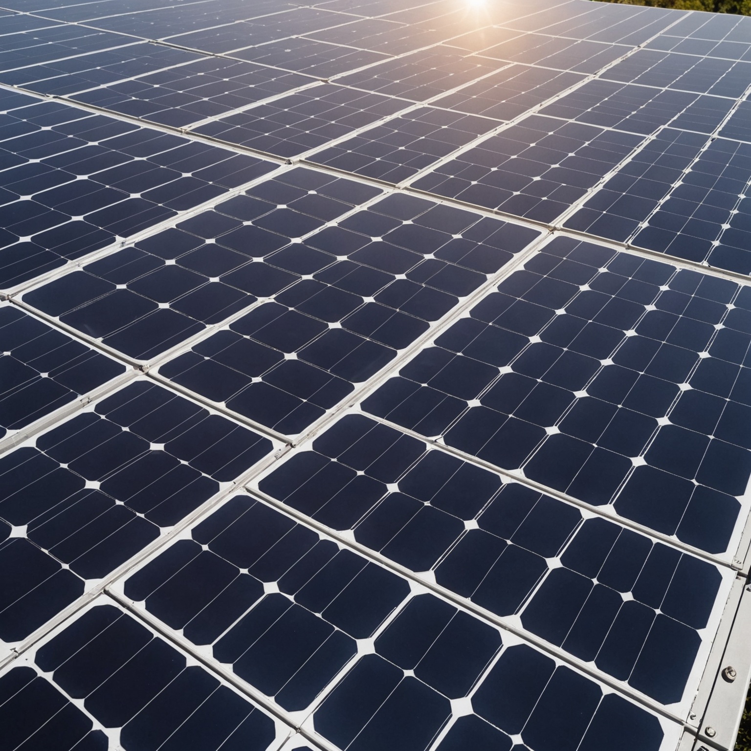 Close-up view of advanced solar panel technology Close-up view of advanced solar panel technology