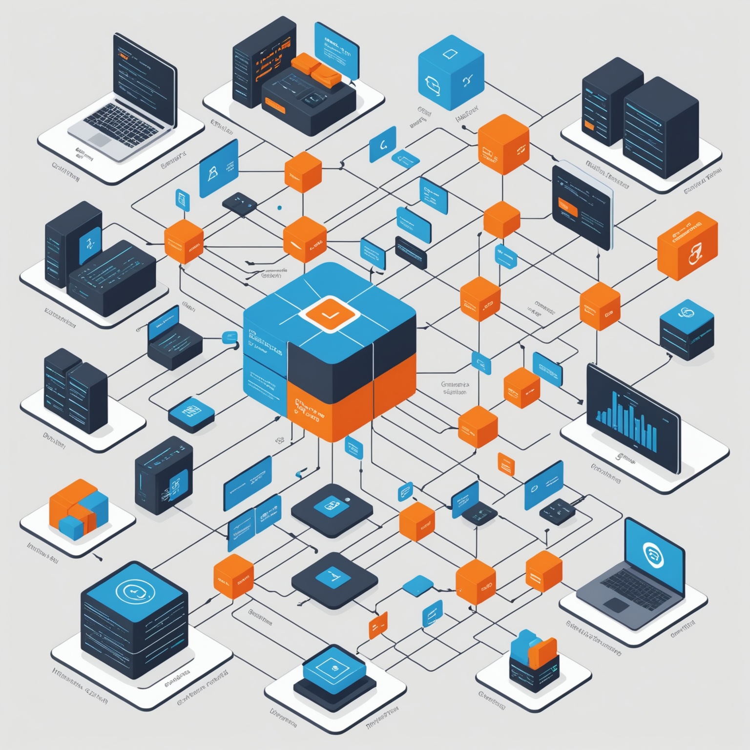 Complex Event-Driven System Architecture Diagram Complex Event-Driven System Architecture Diagram