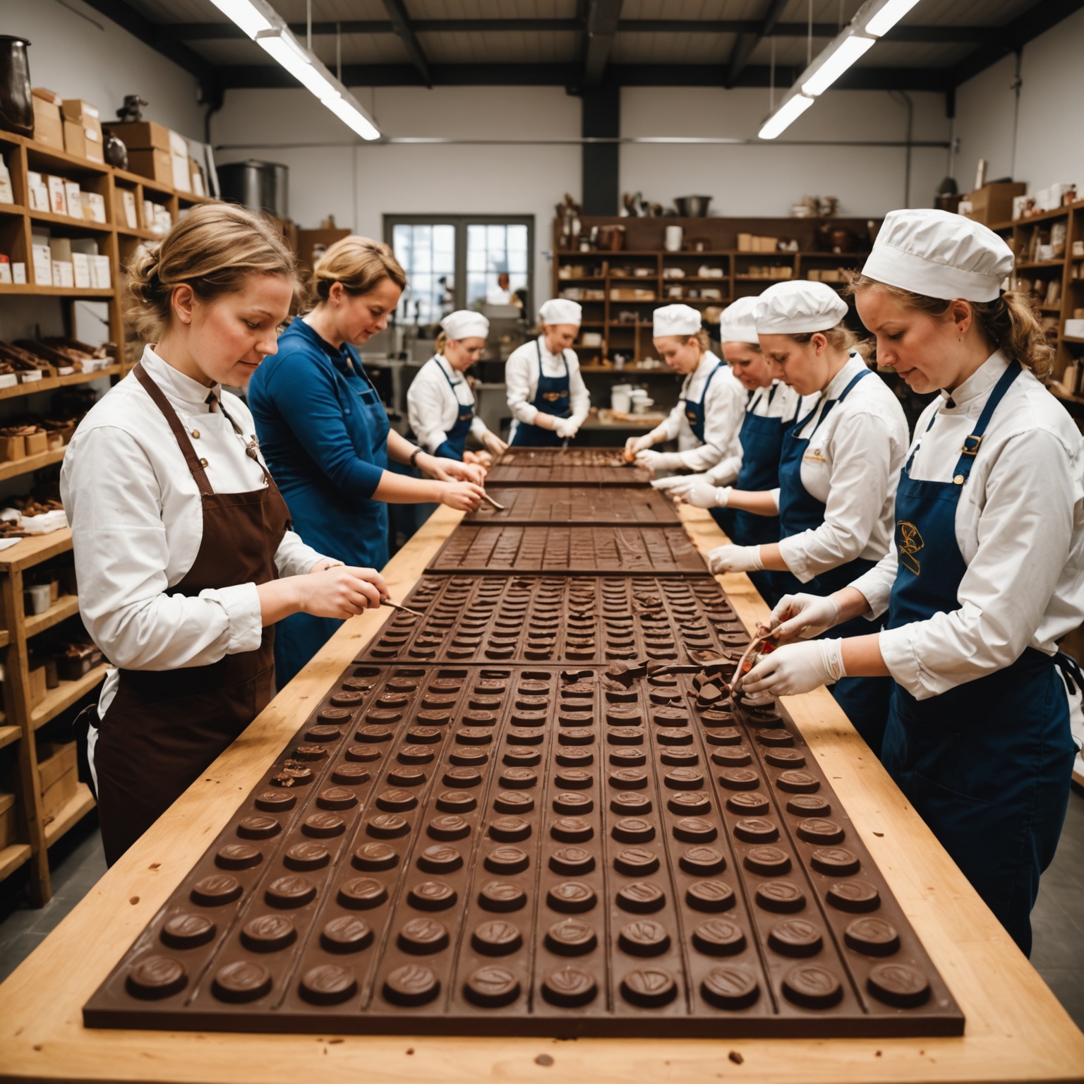 Creative Workshop in Belgian Chocolate Factory