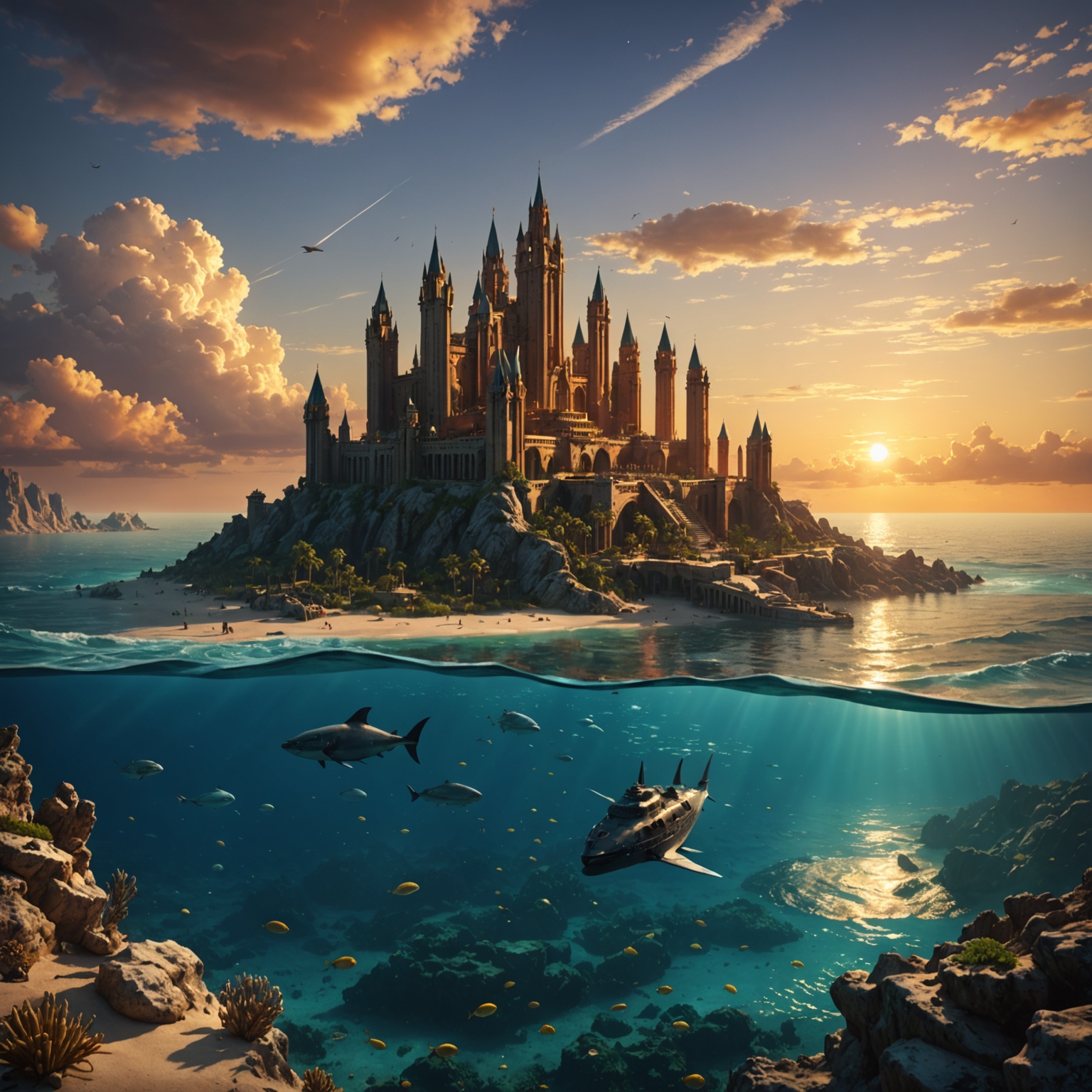 Digital reconstruction of Atlantis Digital reconstruction of Atlantis