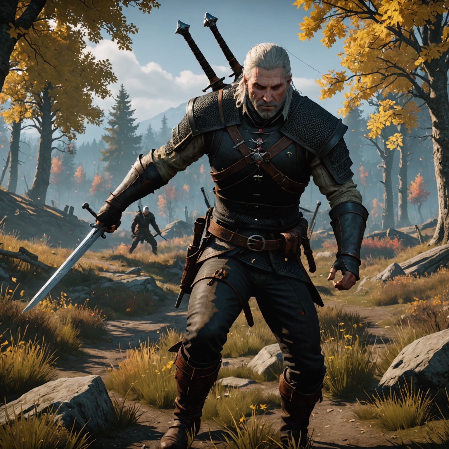 Enhanced Combat in Witcher 3 Ghost Mode Enhanced Combat in Witcher 3 Ghost Mode