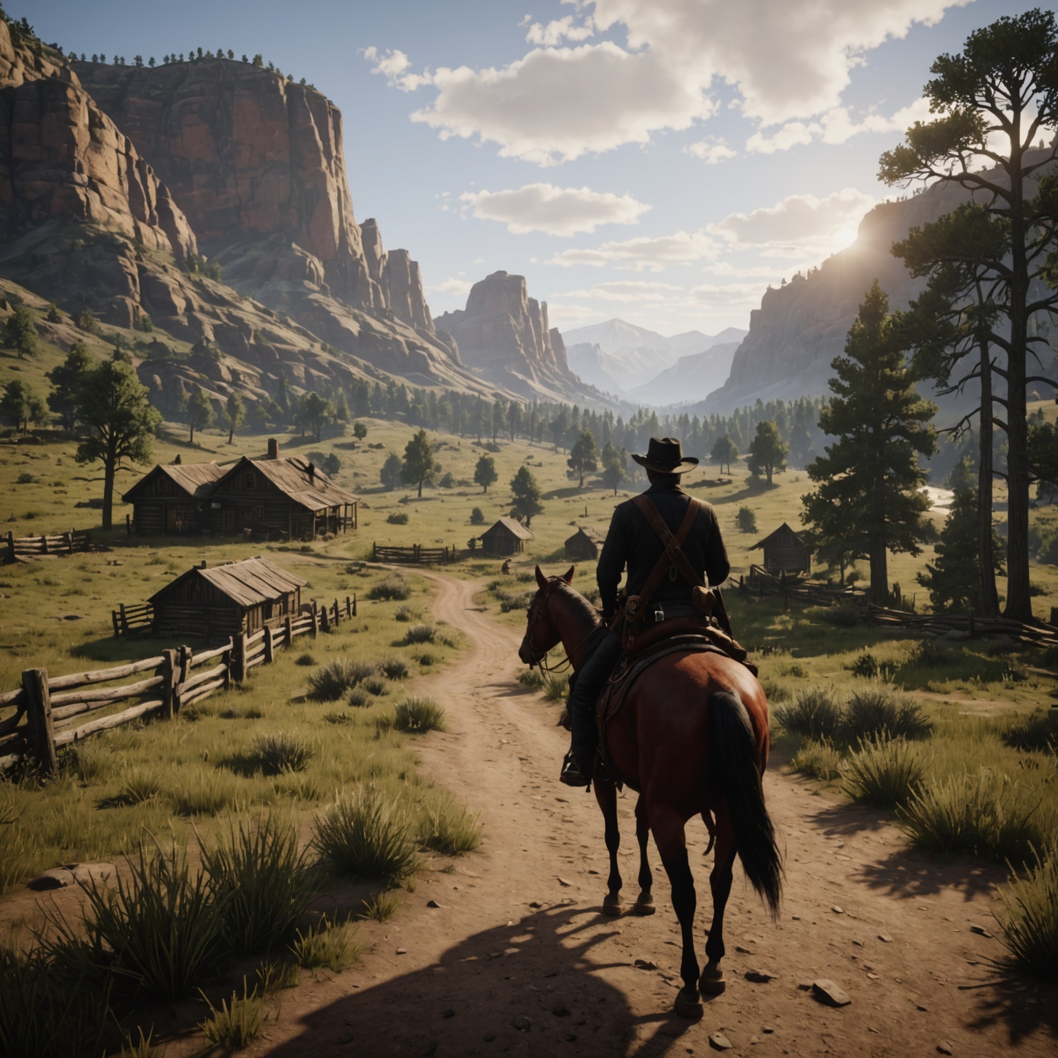 Enhanced RDR2 Landscape