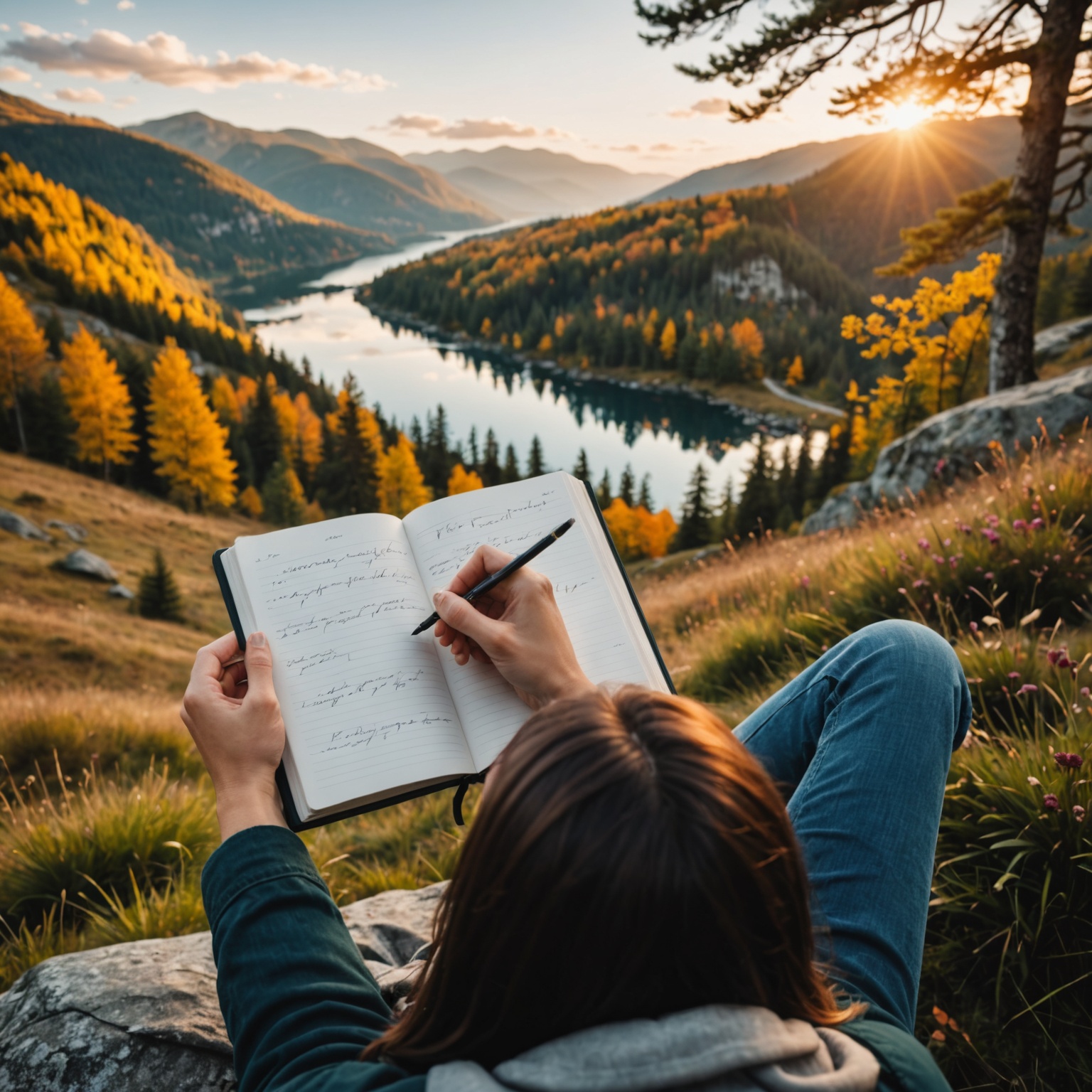 Gratitude Journaling in Nature Gratitude Journaling in Nature