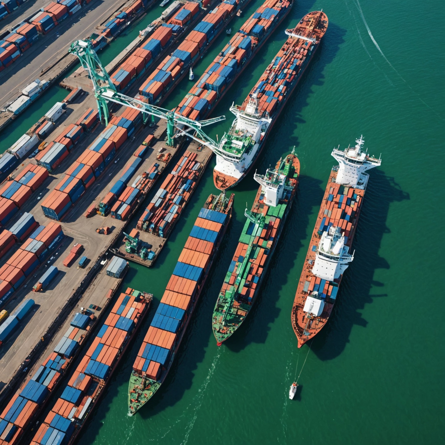 Green Fuel Usage at Busy Port Green Fuel Usage at Busy Port