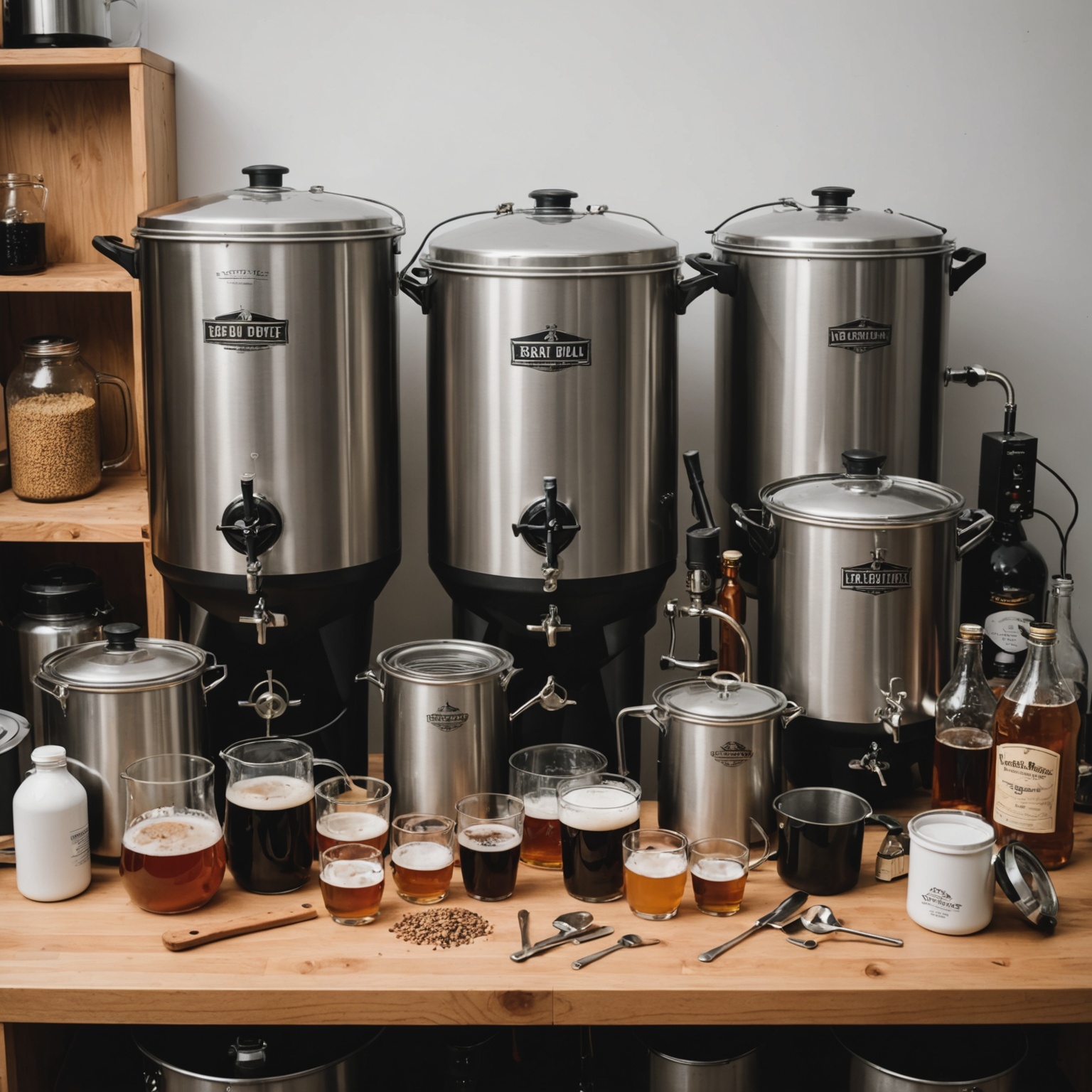 Home brewing equipment for beginners