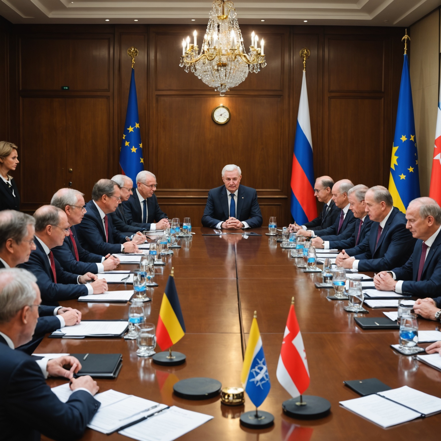 International diplomatic meeting International diplomatic meeting