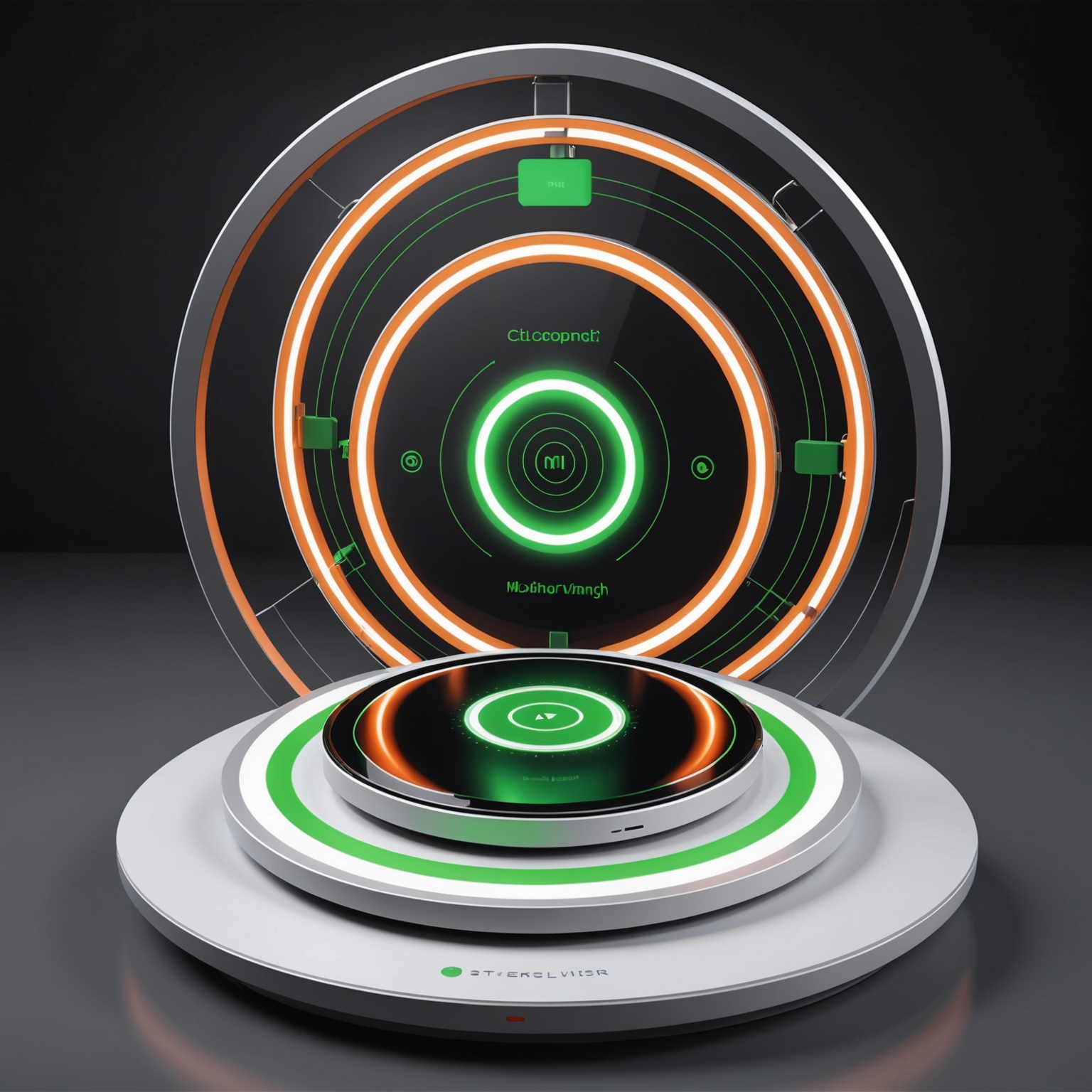 Magnetic resonance technology illustration