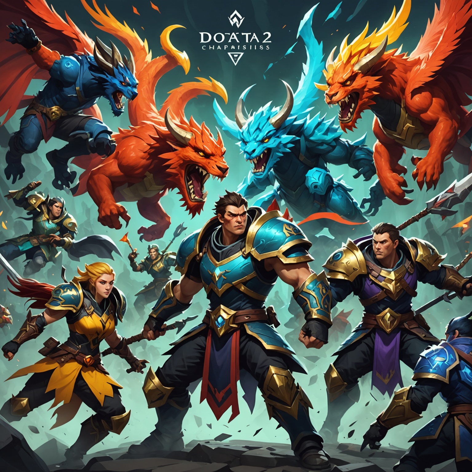 Pivotal team fight at Dota 2 Asia Championships 2023