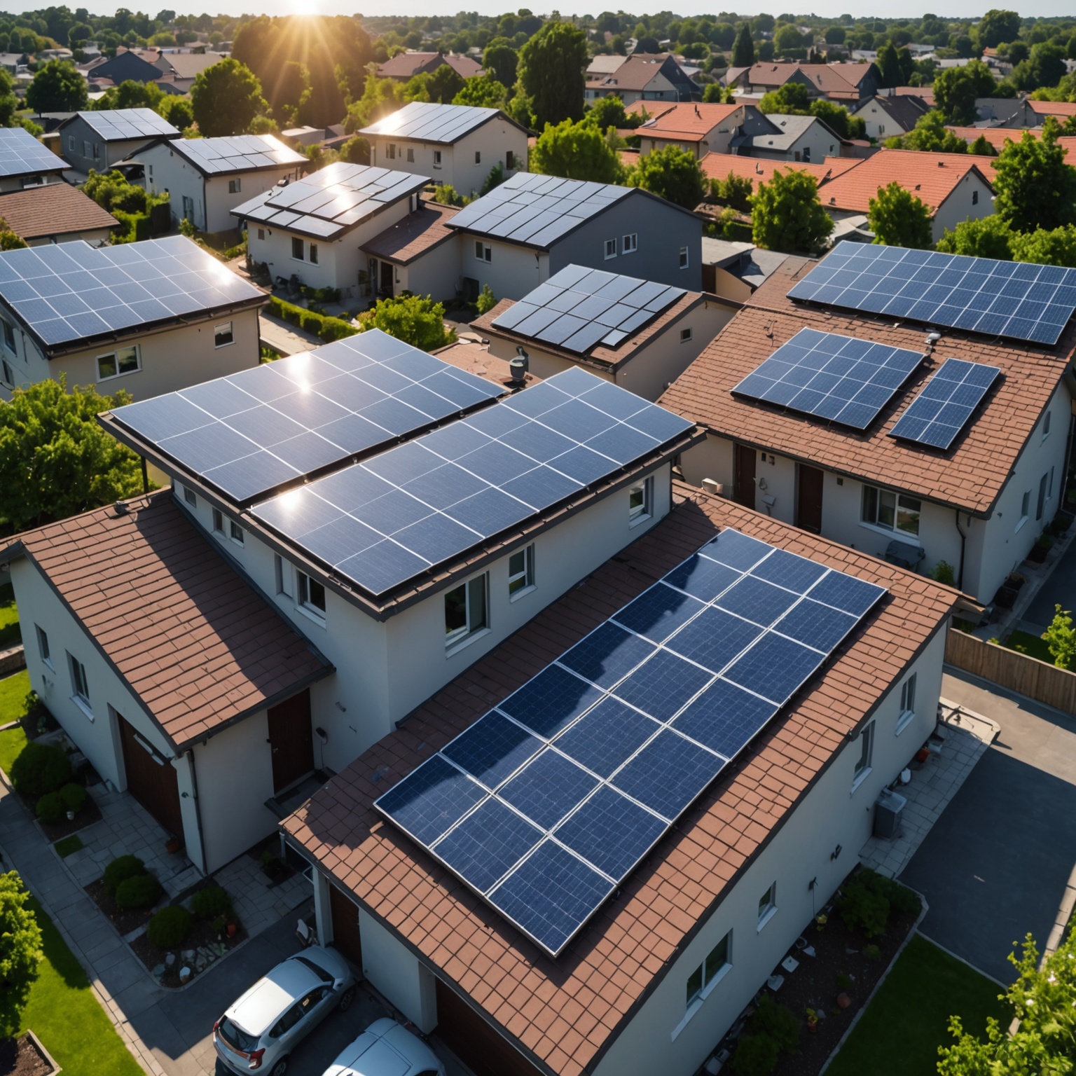 Solar Panels on Residential Roofs