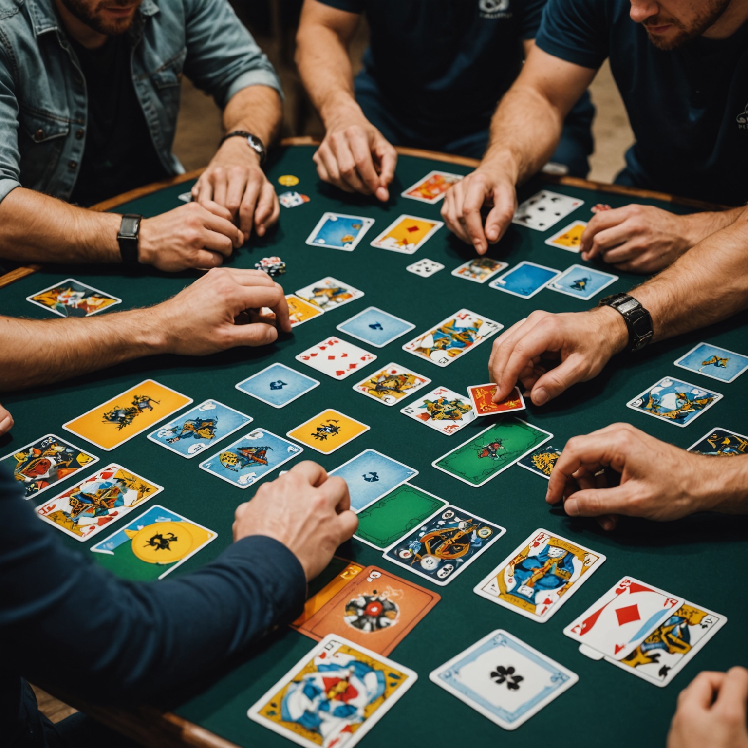 Strategic Card Game Engagement Strategic Card Game Engagement