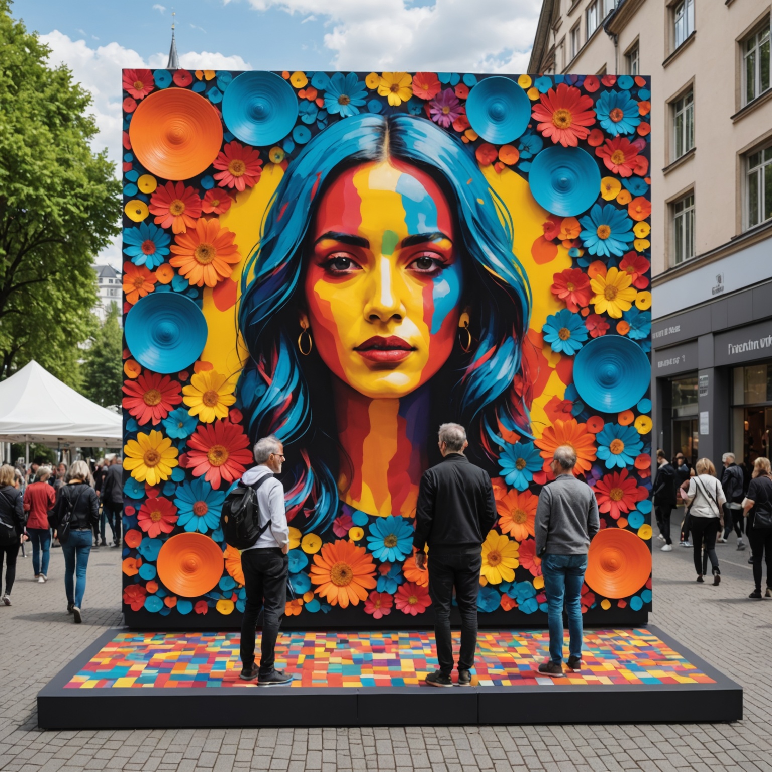 Vibrant art displays at Frankfurt Culture Days Vibrant art displays at Frankfurt Culture Days
