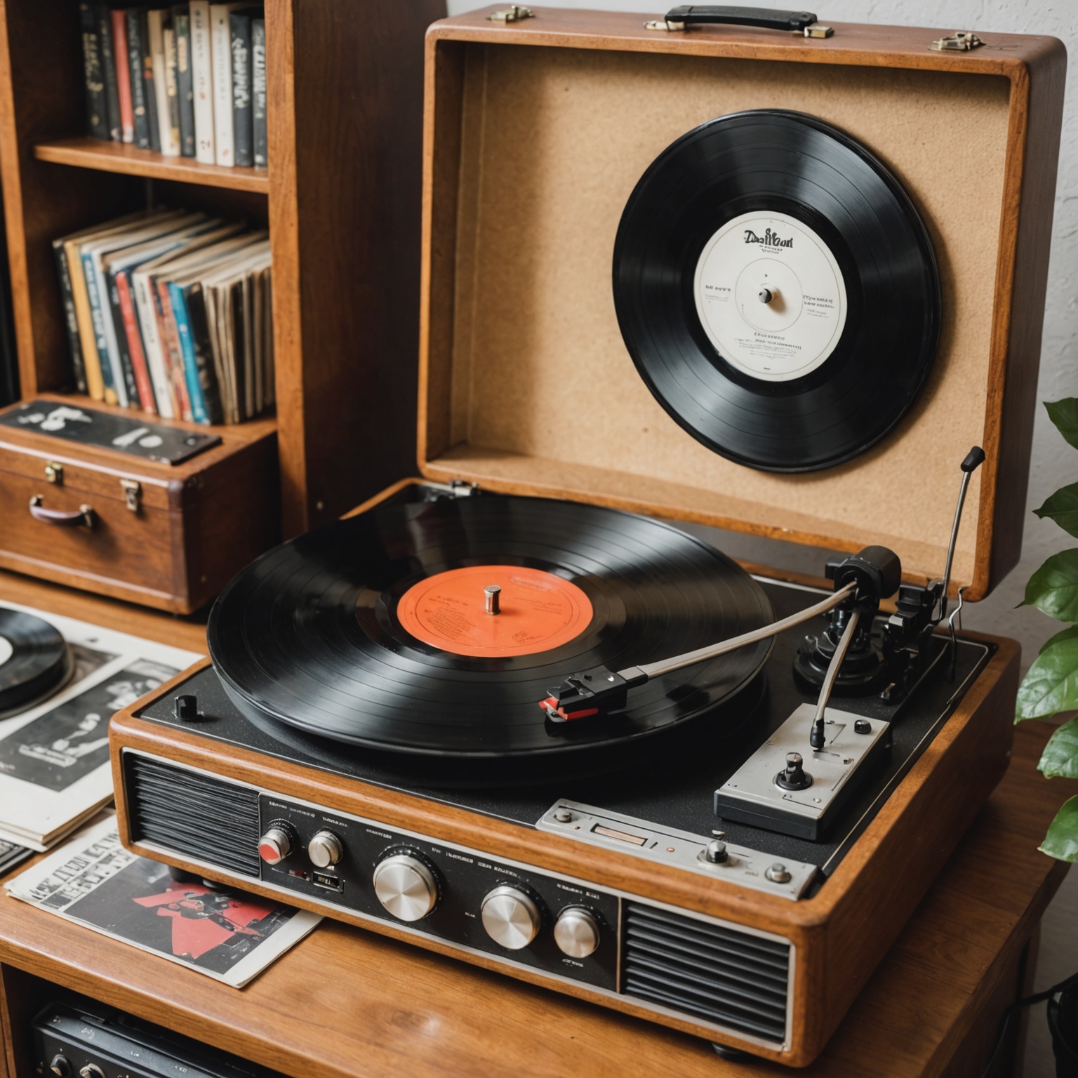 Vintage Vinyl Record Player Vintage Vinyl Record Player
