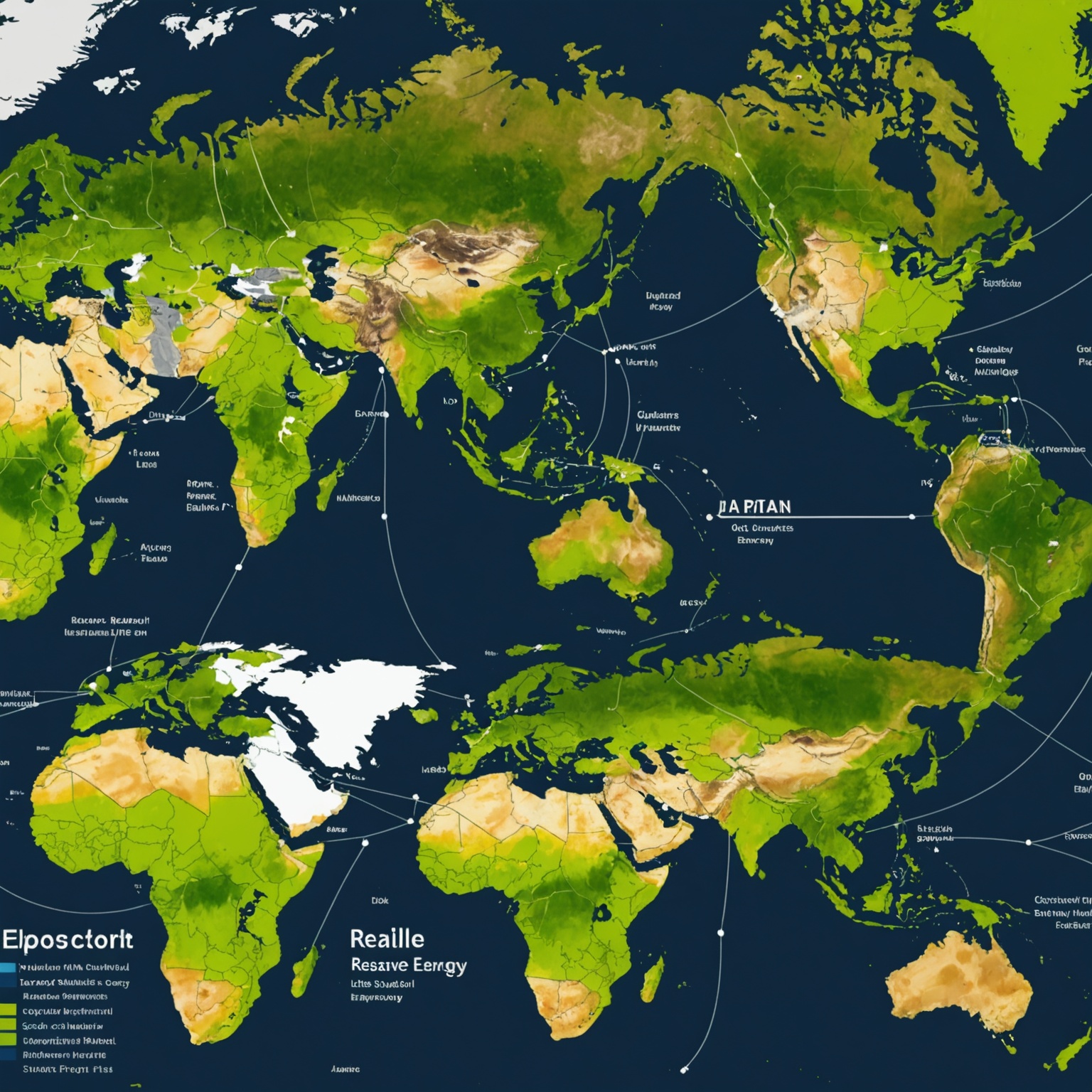 World Map of Renewable Energy Leaders World Map of Renewable Energy Leaders